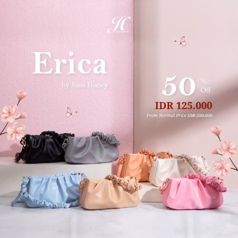 ERICA BAG - TAS SELEMPANG SERUT TERBARU ORIGINAL JIMSHONEY
