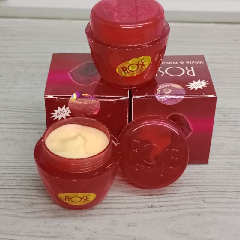 Cream Rose Original Tutup Timbul(paket cream+serum)