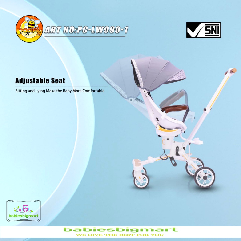 MAGIC STROLLER PACIFIC LW 979 , 959 , 989 , 999 1 , 129 KERETA DORONG STROLER PRAKTIS NEW MURAH