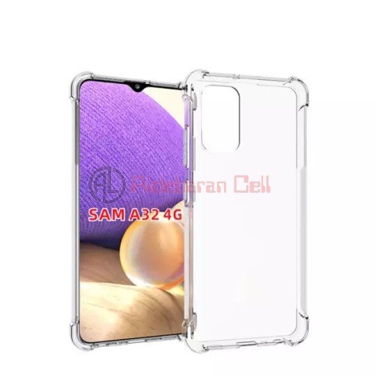 Softcase Transparan Anticrack Case Samsung A32 4G / A32 5G Clear Case Anti Crack Samsung A32 4G 5G 2