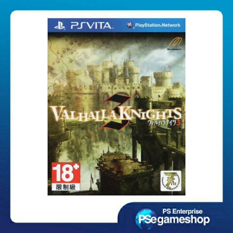 psvita Valhalla Knights 3 - Japanese Version /Official Product