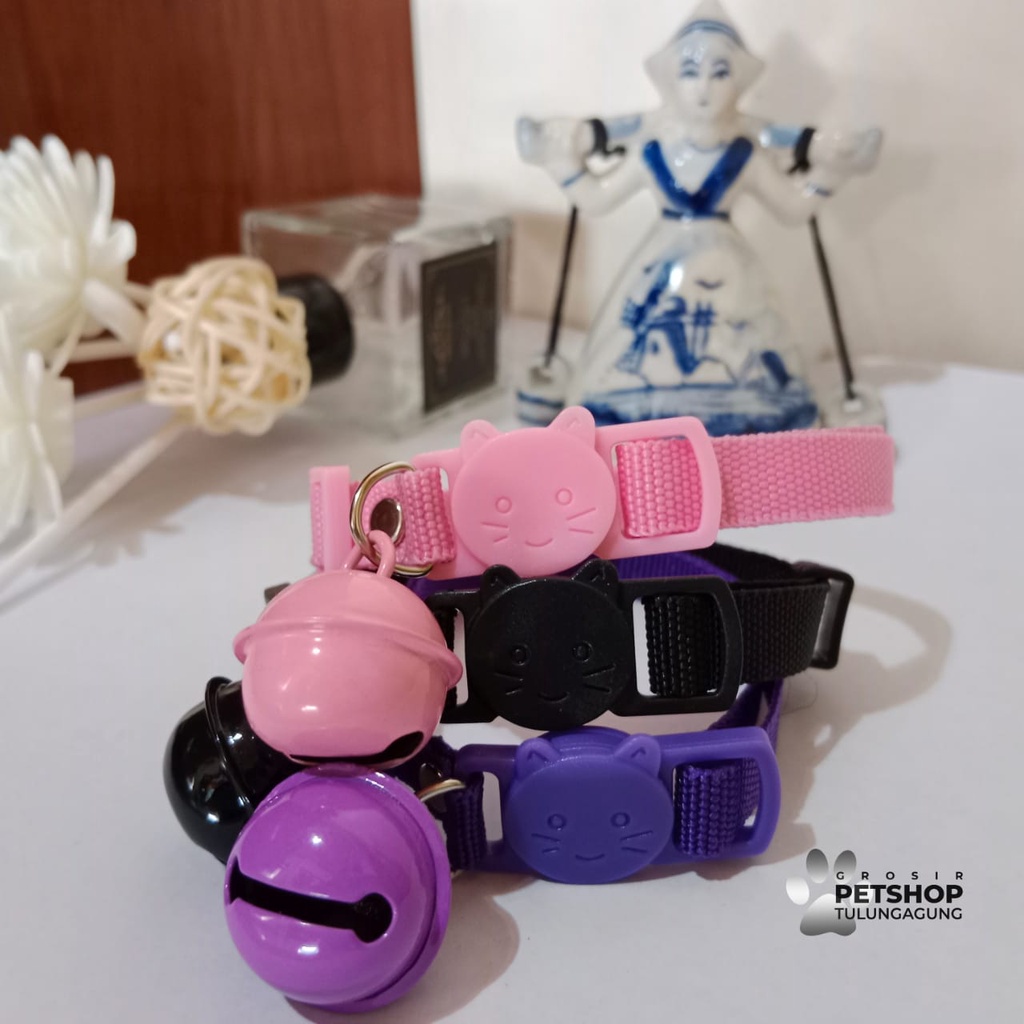 Kalung Kucing Lonceng Ufo Kunci Premium
