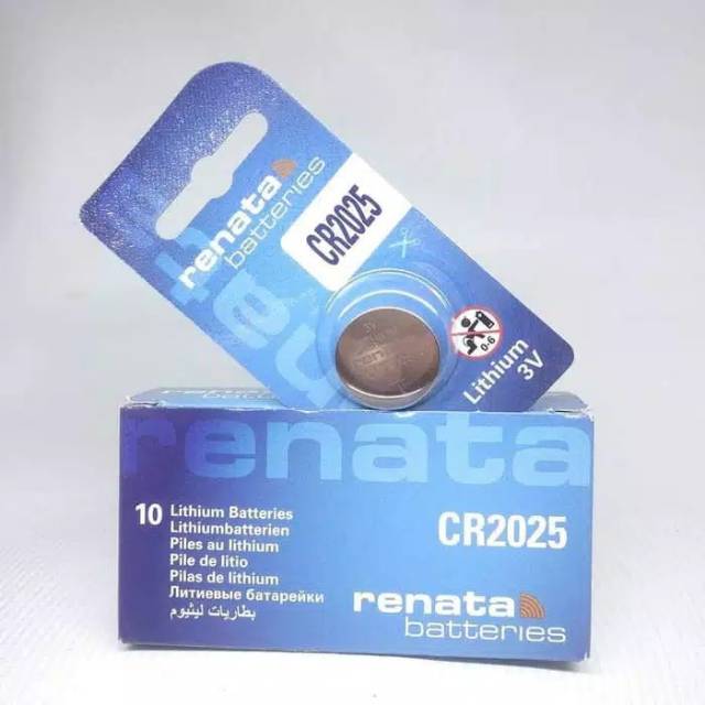 Baterai jam tangan batu remot batu timbangan baterai renata 2016 2025 2032 original LITHIUM 3 V