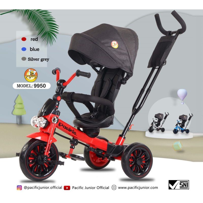 sepeda roda tiga Pacific 9950