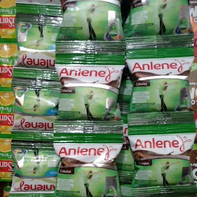 Susu bubuk ANLENE COKLAT sachet (renceng)