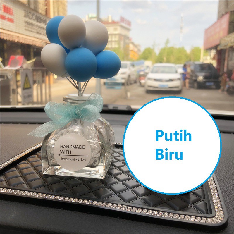 NEW HOT ITEM Parfum Pewangi Parfume Handmade Pastel Ballon Series Pajangan Hias Dashboard Mobil