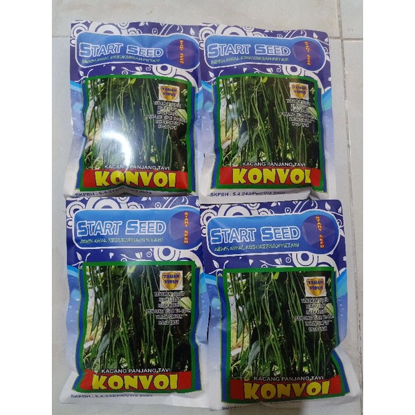 Benih panjang KONVOI - isi 100gr - 500 gr