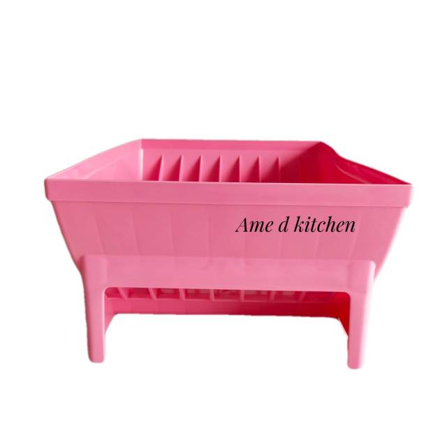 Rak piring plastik pink RP 127 golden lemon