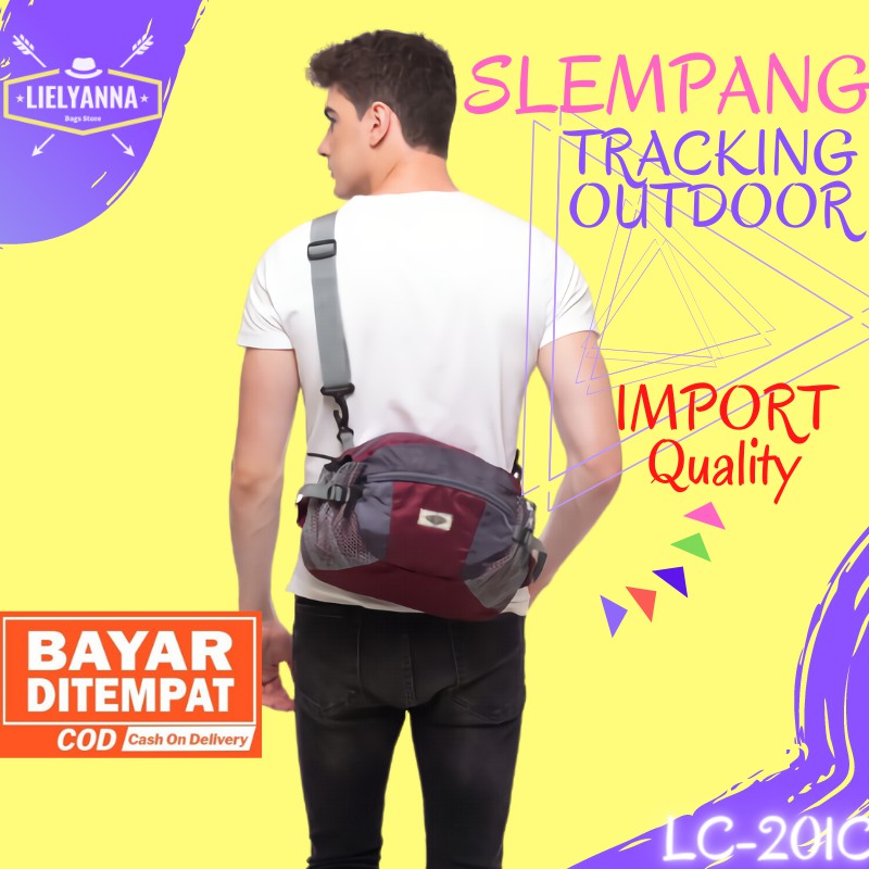 Tas Selempang Samping Pria Wesbag Gunung Laki Laki Weist Bag Cowo Polo Besar Distro Ori Lc-201