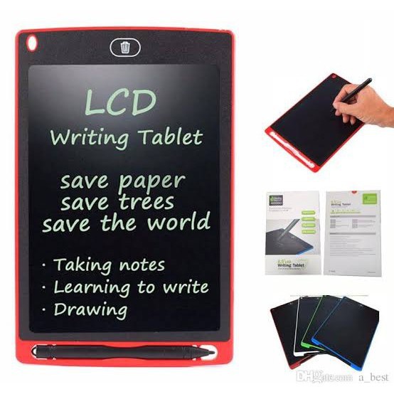 

Lcd writing board 8,5" / papan tulis anak