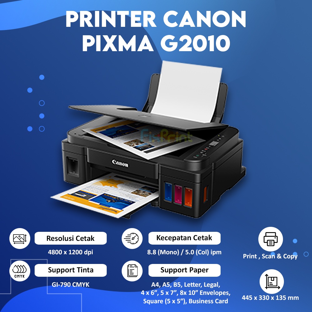 Printer Canon G2010 Or G2020 Pixma Print Scan Copy New