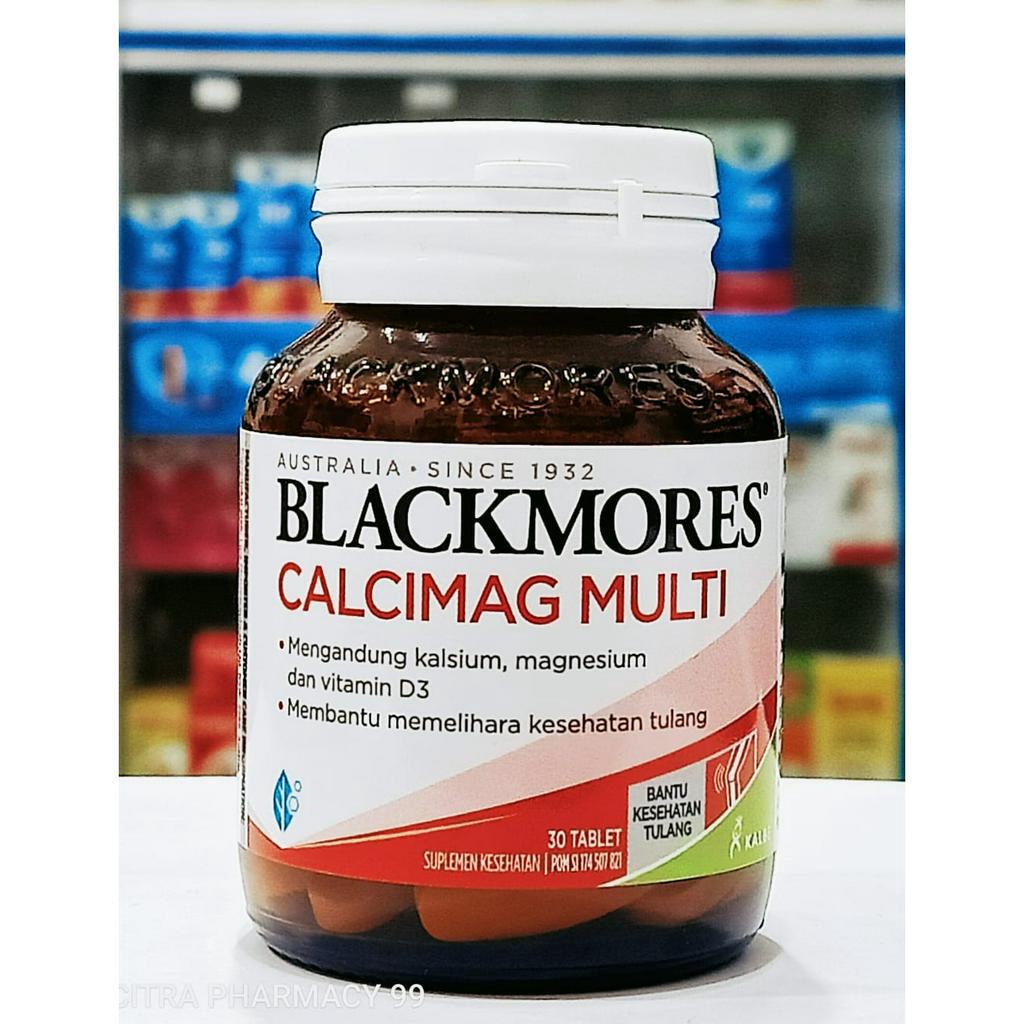 Blackmores 𝐂𝐚𝐥𝐜𝐢𝐦𝐚𝐠 𝐌𝐮𝐥𝐭𝐢 Isi 30 Tablet - Vitamin Kesehatan Tulang