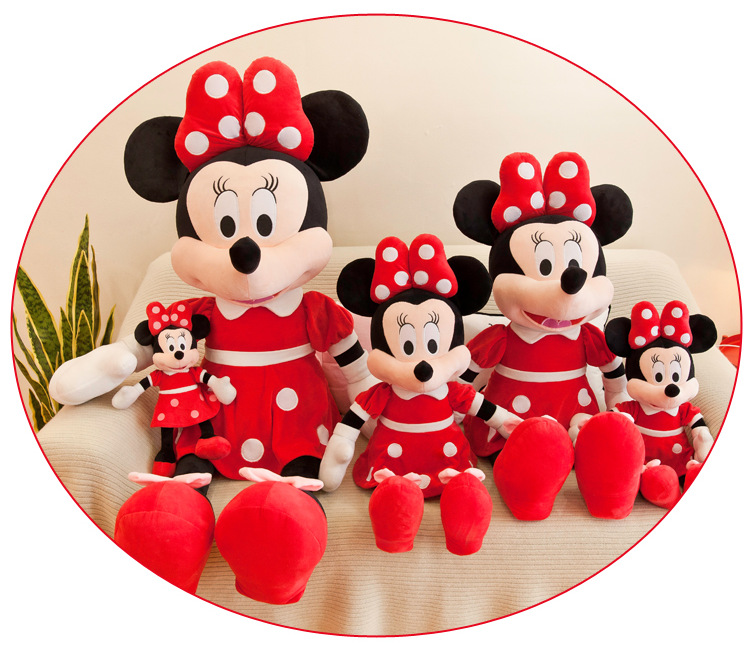 Mainan Boneka Plush Mickey Mouse Ukuran 50cm / 70cm Untuk Anak