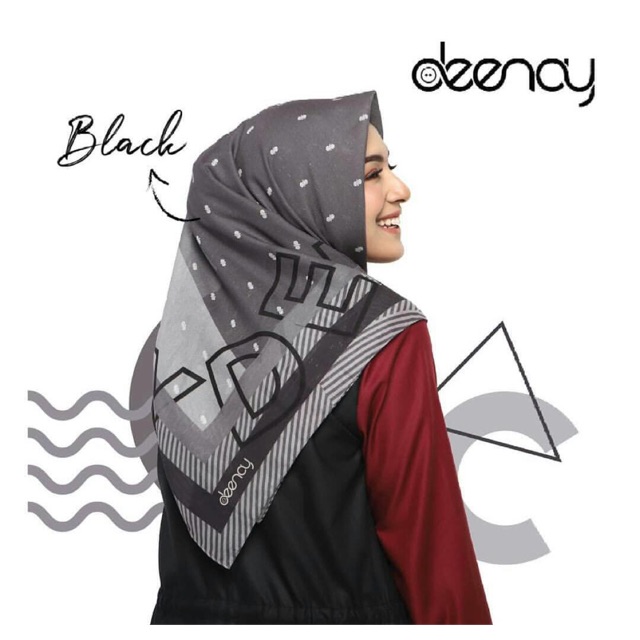 Deenay Scarf Motif Monogram Series