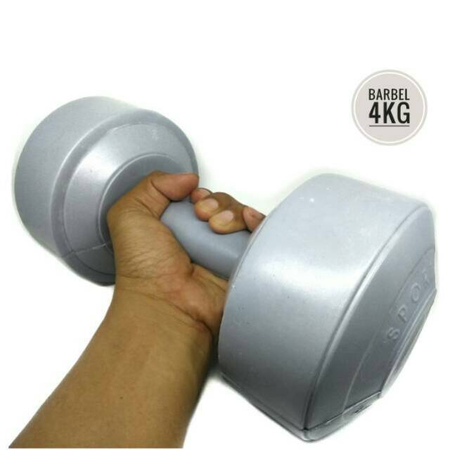 Barbel 4kg pemberat tangan alat fitness dumble 4kg