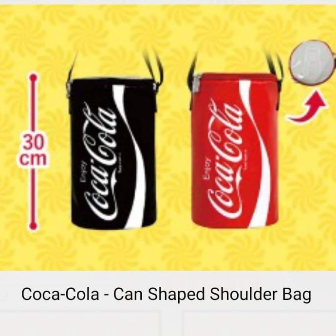 Coca cola can shape shoulder bag - Tas Selempang Coca Cola