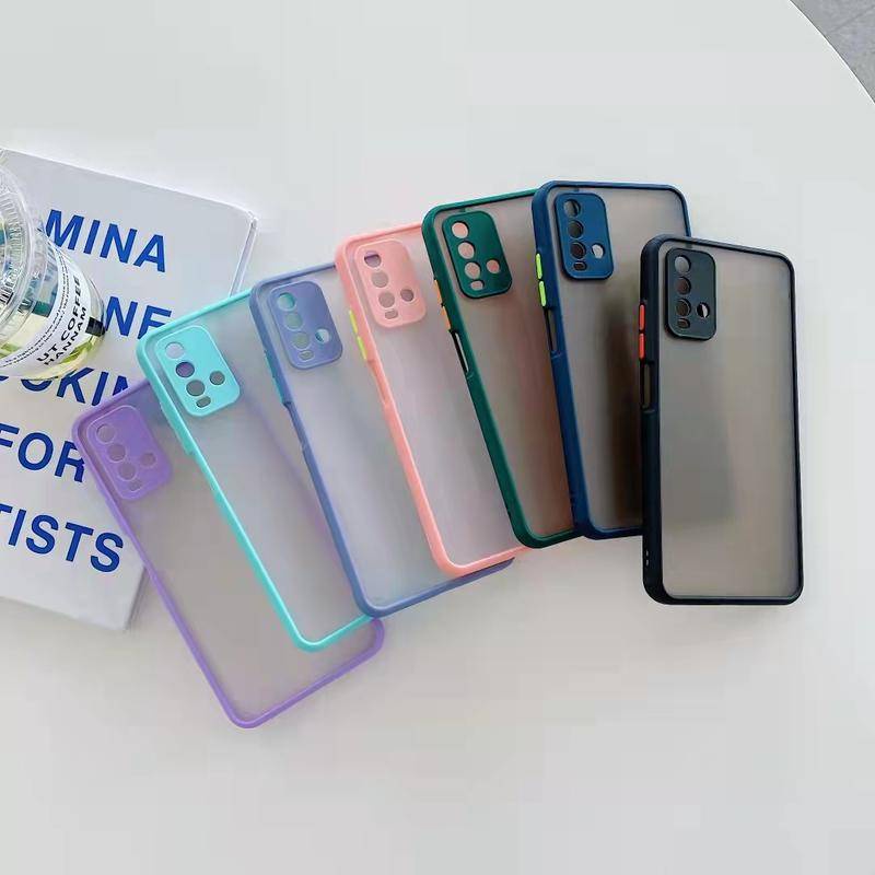 Casing Armor TPU + PC Matte Shockproof Untuk Xiaomi Poco F4 GT F3 F2 M3 M4 Pro Poco X3 GT NFC X4 Pro