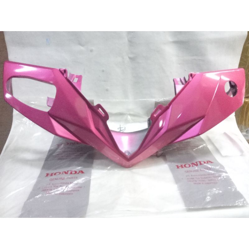 Batok depan atas front handle beat injeksi fi led 2020 pink metalic metalik original