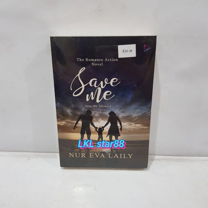 Buku Novel Save Me by Nur Eva Laily