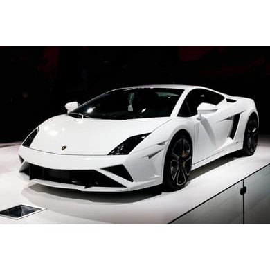 Wallpaper Dinding 3D Custom Murah Berkualitas Gambar Mobil Lamborghini Putih