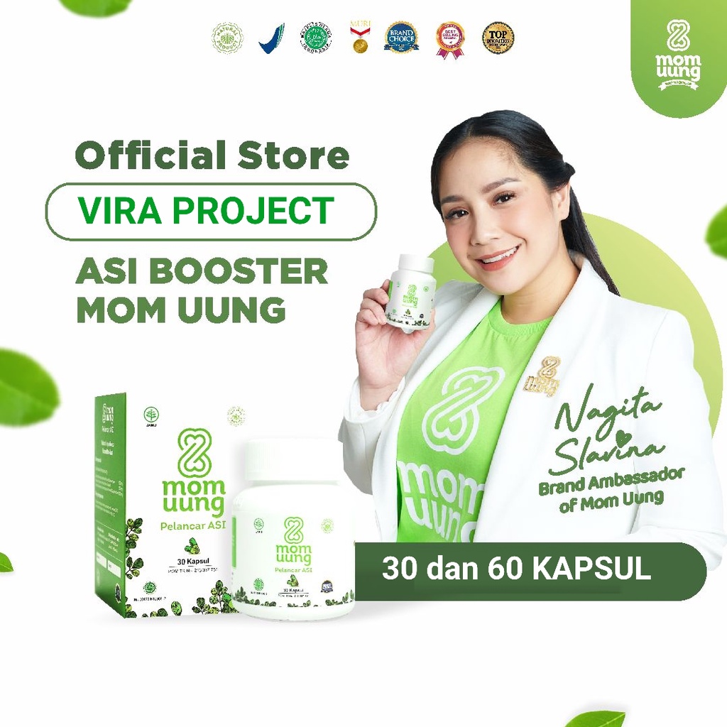 MOM UUNG BOOSTER ASI PELANCAR ASI 30 KAPSUL 60 KAPSUL / ASI BOOSTER MOM UUNG DAUN KELOR / COOKIES MOM UUNG / NIPPLE CREAM/ SUSU PELANCAR ASI/BREASTMILK STORAGE BAG KANTONG ASI