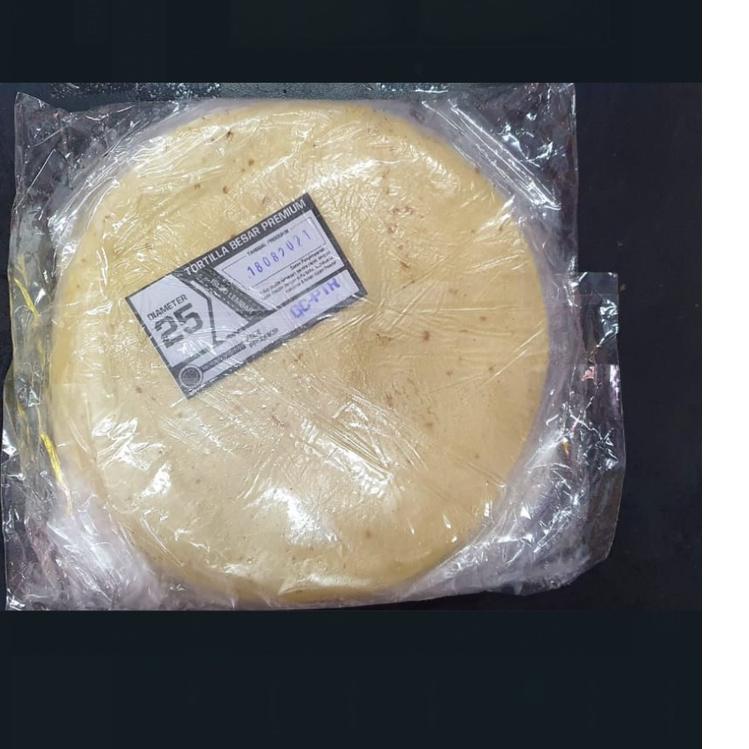 

KULIT KEBAB TORTILLA 25 CM ISI 20 LEMBAR TORTILA <