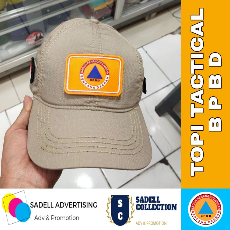 Topi Tactical BPBD Topi BPBD + Patch Ruber Velcro
