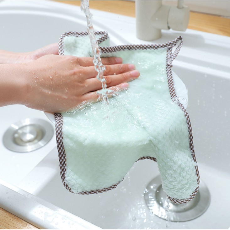 MARKAS88 Kain Lap Tangan Gantung Hand Towel Microfiber Lap Microfiber Dapur Kain Lap Microfiber