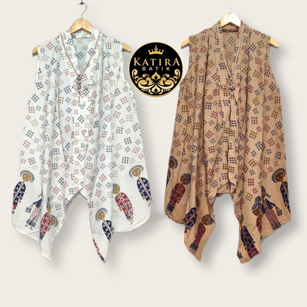 CARDIGAN VEST ANYA SIMBOK JAMU OUTER SUPER JUMBO MANTEN CARDI  BATIK KARDIGAN OUTER CARDIGAN WANITA CARDI BATIK CARDI NIKAHAN SERAGAM KONDANGAN KANTOR HANDMADE LD 120