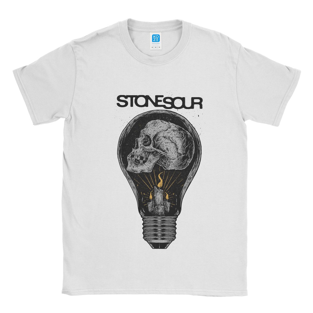 Baju Kaos Band Stone Sour Light Bulb
