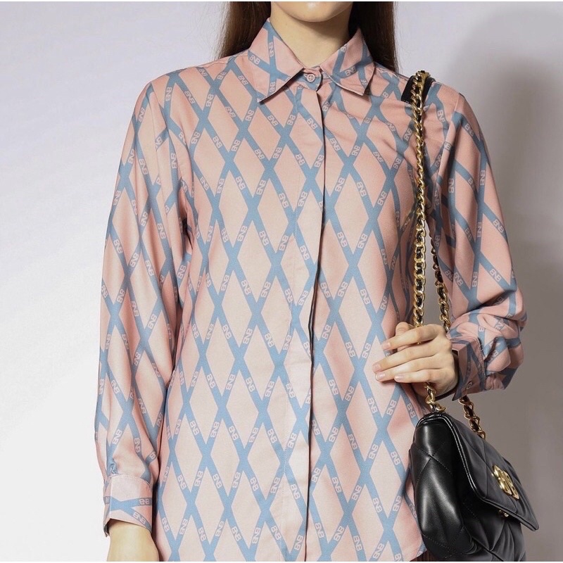 BRAND NO BRAND - CROSS MONOGRAM TOP