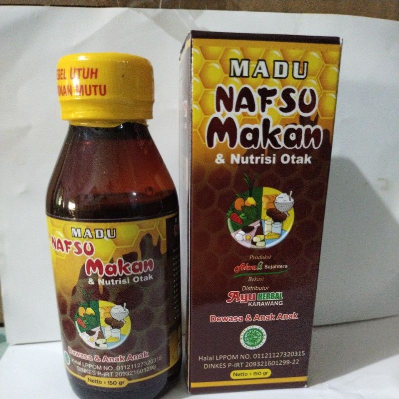

Madu Nafsu Makan & Nutrisi Otak // Madu Kecerdasan