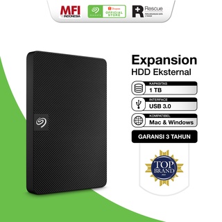 Seagate New Expansion Harddisk Eksternal 1TB - Hitam