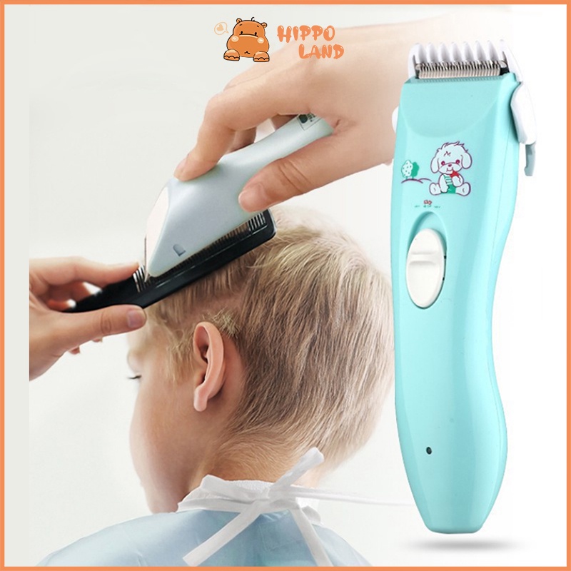 HIPPO LAND Kaikki Baby Hair Clipper Alat Cukur Rambut Bayi Anak Lengkap &amp; Mudah untuk Dicuci 140