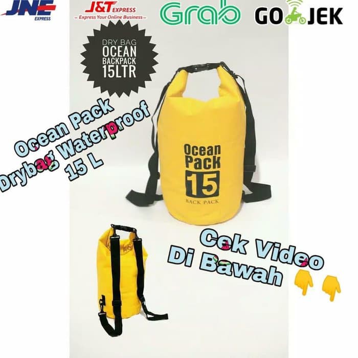 TAS WATER PROOF OCEAN PACK DRYBAG 15 Liter BIG SIZE ACC