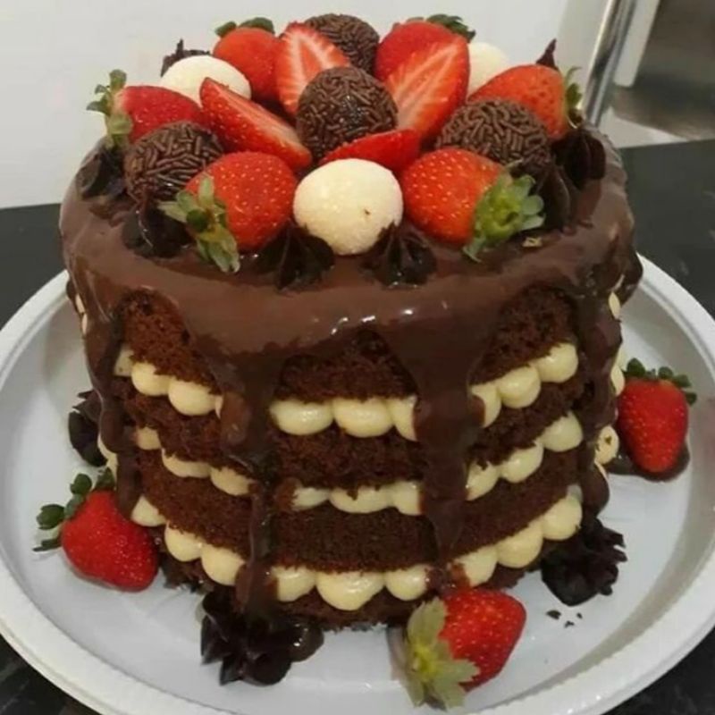 

Choco Velvet Strawberry(Cake Ultah)