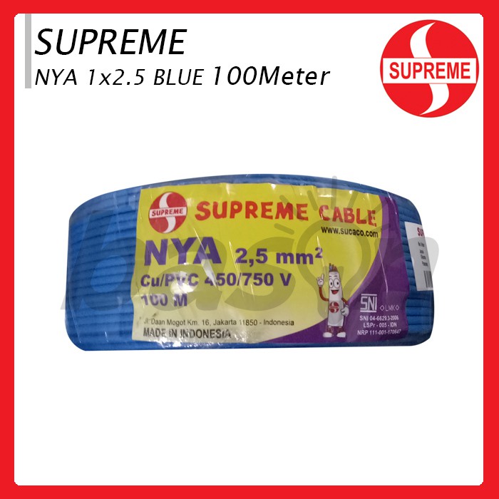 Supreme NYA 1x2.5mm @ 100 Meter