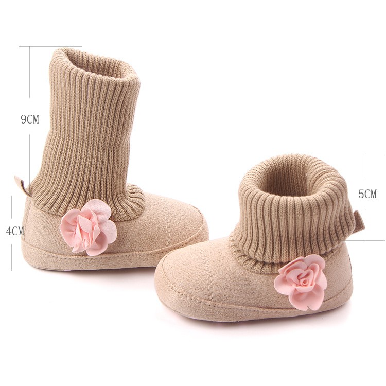 Sepatu Boots Bayi Perempuan Prewalker Baby Shoes S330