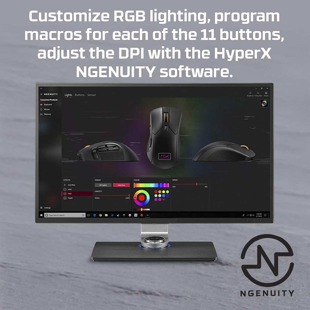 HyperX Pulsefire Raid RGB Programmable Gaming Mouse