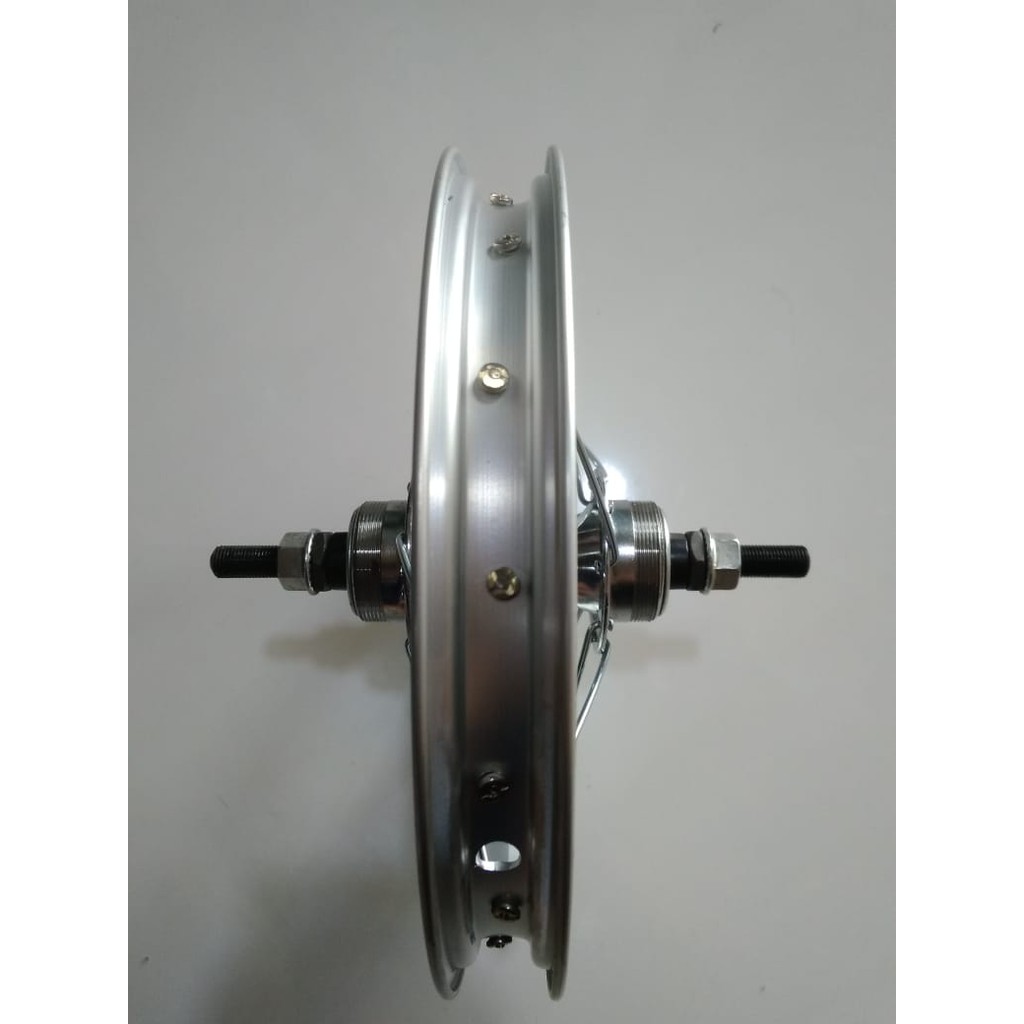 velg belakang sepeda 12 alloy siap pakai