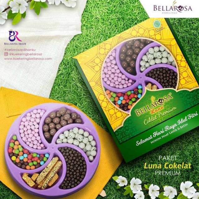 

PAKET NASTAR BELLAROSA LUNA COKLAT