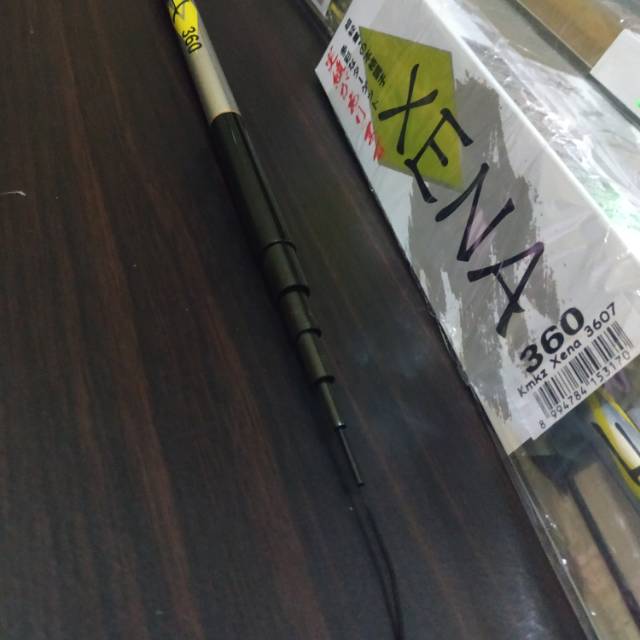 Joran tegek Kamikaze Xena 360 plus pipa