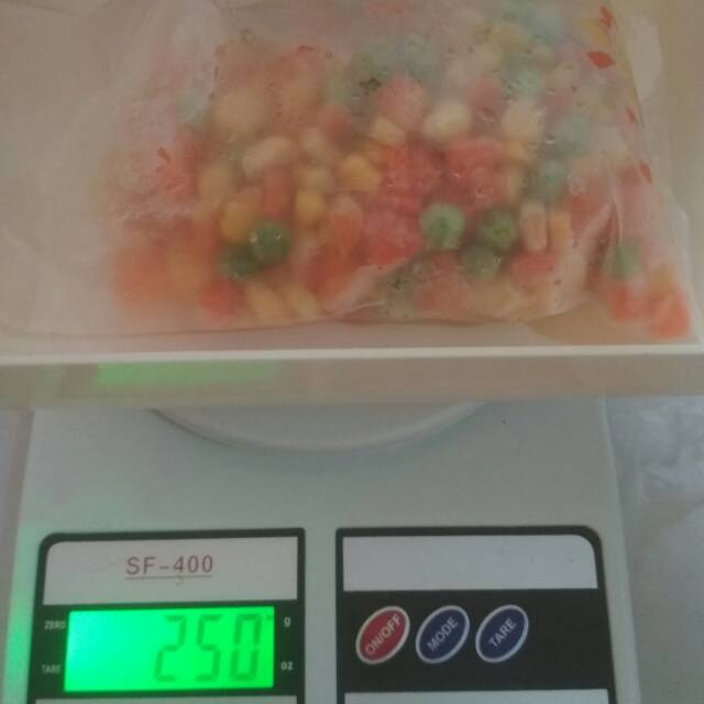 

Mixed vegetable berat 250 gram