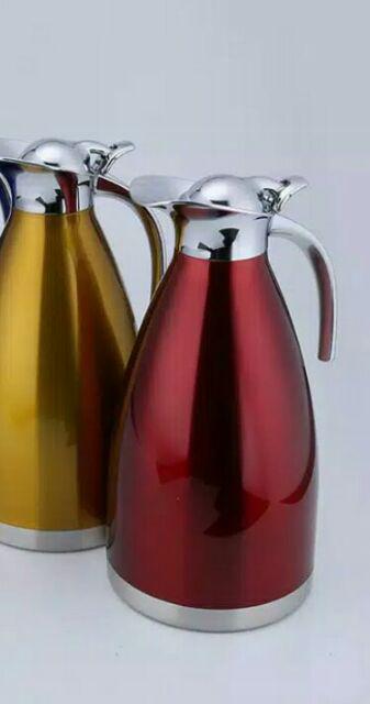 Teko / Thermos / Termos / Vakuum / Vakum / Vacuum 2 Liter Stainless Coffee Pot Greentech Jug