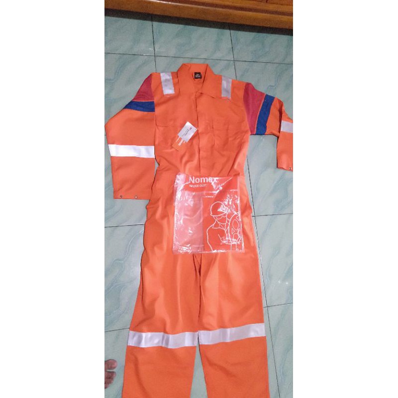 Coverall Wearpack Nomex Dupon / Fleming Original Bersertifikat