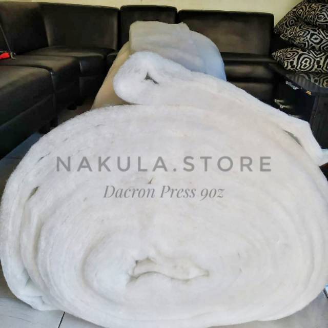 dacron lembaran tebal 9oz ukuran 200cmx240cm