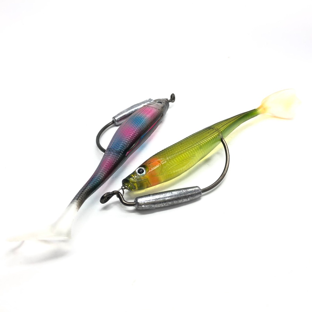 Softlure Umpan Casting 12cm - 12gr + Wormhook