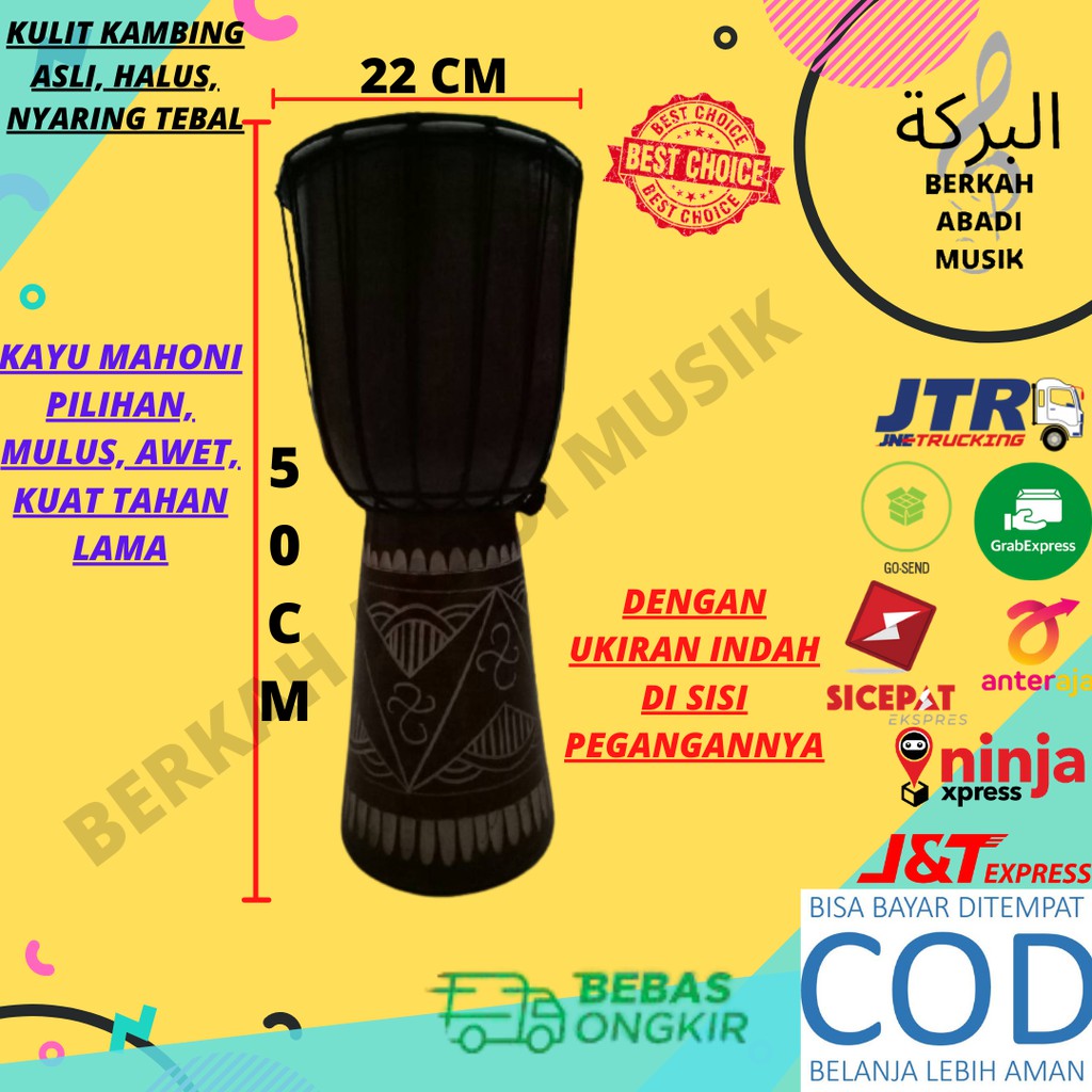 Jimbe 50cm Jimbe 50 cm JIMBE UKURAN BESAR Jimbe ukuran 50cm JIMBE BESAR JIMBE JUMBO DJIMBE BESAR JEM