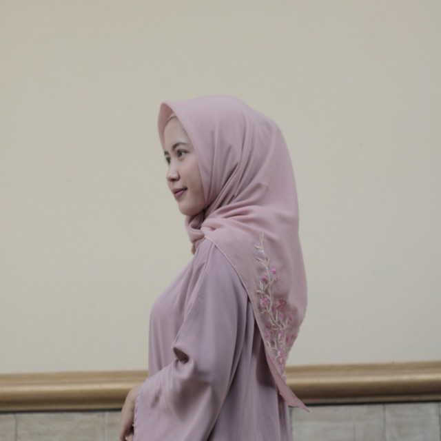 BAROKA Hijab embroidery premium