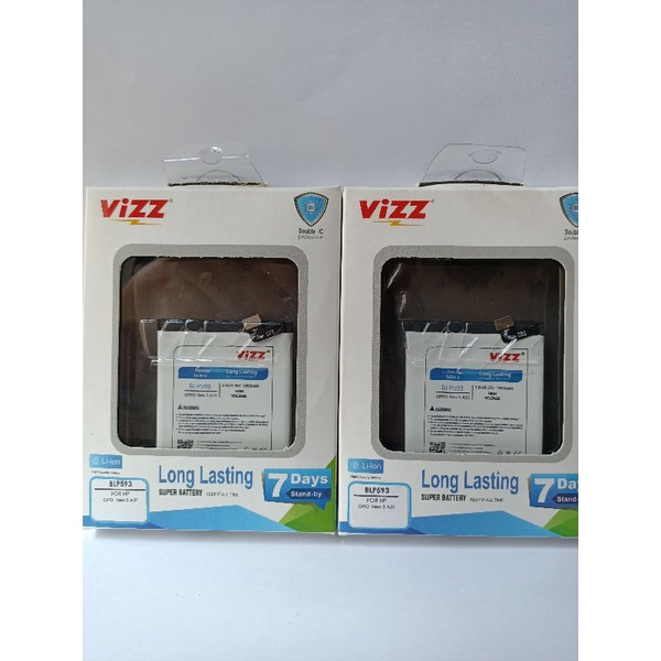 Baterai Vizz Oppo BLP593 ( Oppo Neo 5 / A31 )  / Baterai double power Oppo BPL593 ( Oppo Neo 5 / A31